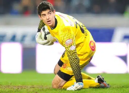 Thibaut Courtois au KRC Genk son club d'origine