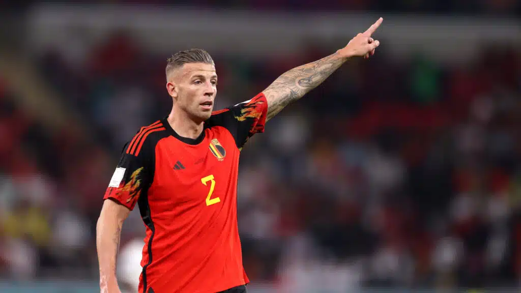Toby Alderweireld en diable rouge