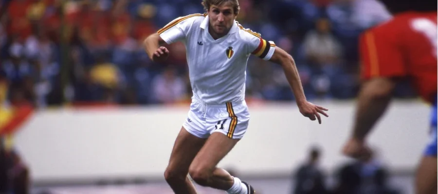 Jan Ceulemans en pleine action mondial 86