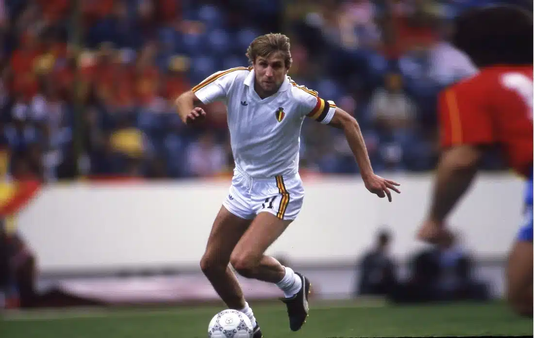 Jan Ceulemans en pleine action mondial 86