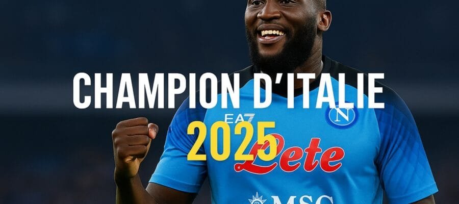 Lukaku champion d'italie 2025