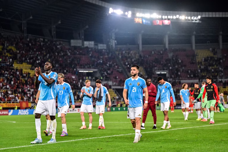 Des Diables pas fier de leur match