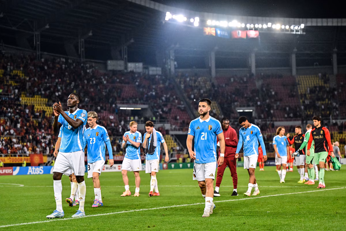 Des Diables pas fier de leur match