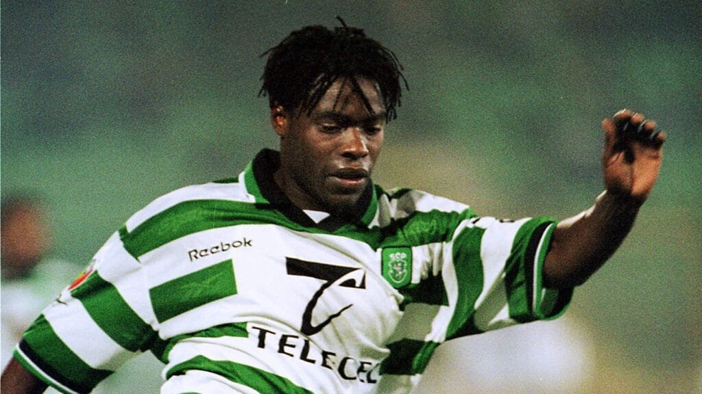 Mbo Mpenza au Sporting du PortugalMM