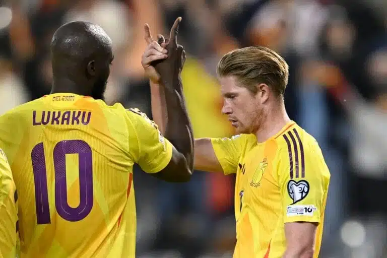 romelu lukaku et kevin de bruyne unis