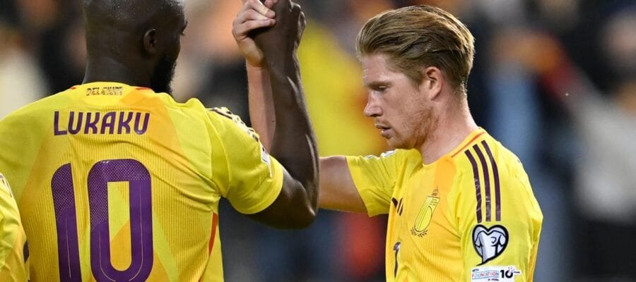 romelu lukaku et kevin de bruyne unis