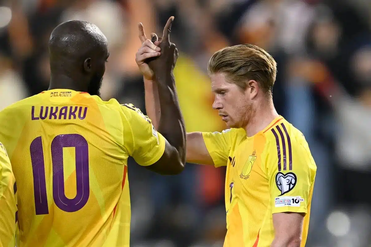 romelu lukaku et kevin de bruyne unis