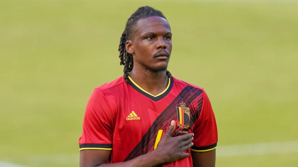 Dedrick Boyata mains sur le coeur diable rouge