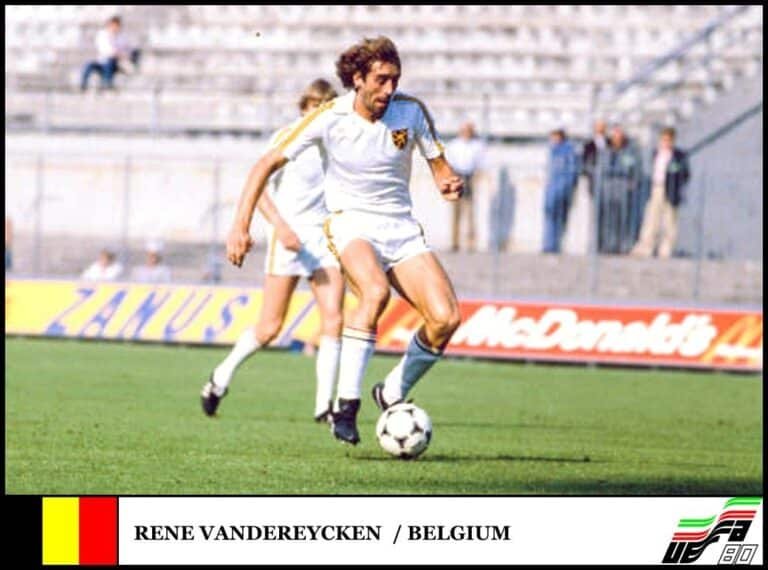 René Vandereycken balle au pied