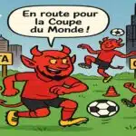 Image représentant des Diables Rouges aux usa