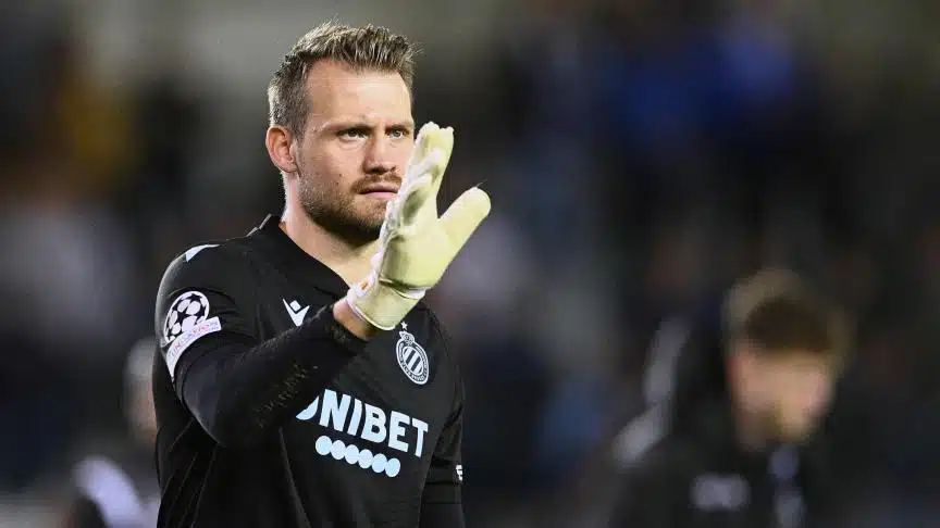 Simon Mignolet à Bruges
